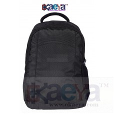 OkaeYa V2 25 L Polyester Laptop Backpack (Black)